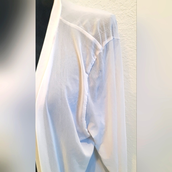 White Swimsuit Cover Up - Picture 10 of 14